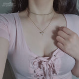 アンジェリックワンドレイヤードネックレス