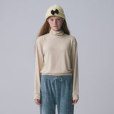 RIBBON TAIL LONG SLEEVE, BUTTER