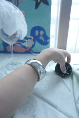 sunflower cubic bangle watch