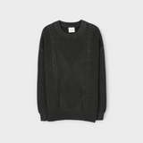 ASCLO Pigment Diamond Cable Knit (3color)
