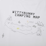 ウィッティバニーキャンピンググラフィッククロップTシャツ