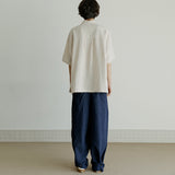 タップパンツ / unisex tap pants navy (banding)