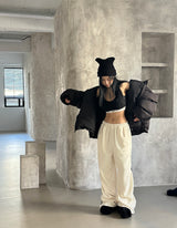 [UNISEX] Hooded oversized fit wellon padded coat