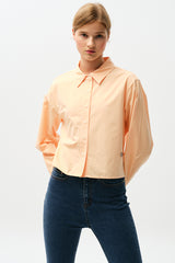 COLLECTION LONG SLEEVE SHIRT [SALMON]
