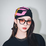 ロゴプリントレクラングルサングラス / LOGO PRINT RECTANGLE SUNGLASSES