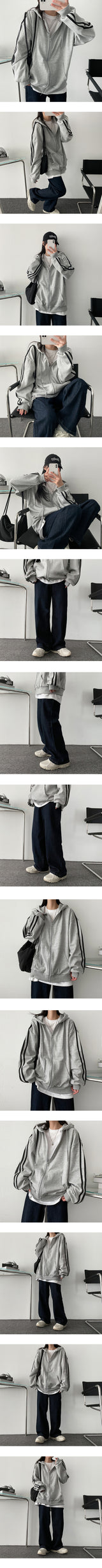 Harpo Coloring Line Hooded Zip-Up