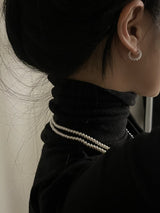(silver925) glor earring
