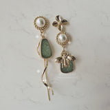 ザビーアンドザフレッシュグリーンガーデンピアス / The Bee and the Fresh Green Garden Piercing