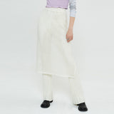 クロシェスカート / CROCHET SKIRT (IVORY)