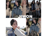 ニットデニムジャケット/ KNIT DENIM JACKET [6673]