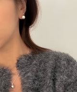 メルティングボールピアス / melting ball earring