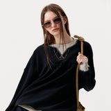 キルシーリバーシブルトレーナー／VINTAGE LOGO REVERSIBLE SWEATSHIRT KA [CHACOAL] (6599870349430)