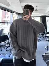 never loosefit round knit