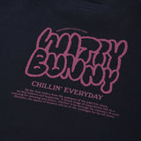 キルシーウィティーバニーレタリングスウェットシャツ / WITTY BUNNY LETTERING SWEATSHIRT [DARK NAVY] (6671650914422)