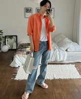 カラーマイレリーフビンテージデニムパンツ/Colmy Relief Vintage Denim