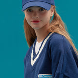 BASIC V NECK  KNIT SWEATER_BLUE (6610796839030)