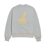 フラスクスティッチスウェットシャツ / FLASK STITCH SWEATSHIRT (4442532675702)