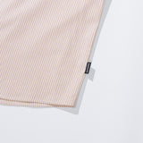 フロントポケットポイントストライプシャツ / FRONT POCKET POINT STRIPE SHIRTS - YELLOW