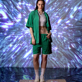 バインディングテリーショーツ/[UNISEX] Binding Terry Shorts (Green)