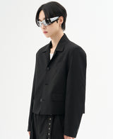 ロンドスリーボタンブレザー / [自主製作] Lond three button blazer (2 color)