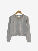 Soft Cashmere V-neck Knit (3 colors)