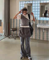 カントストリングスカートパンツ