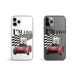 ジェリーフォンケース マルチーズレーサー / Jelly phone case maltese racer