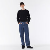 Signature Stud Straight Fit Denim Pants Indigo