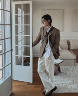 セレーナチェックブレザー / Selena check blazer (1 color)