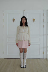 SHASHA TULLE BUSTIER TOP _WHITE