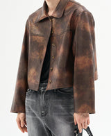 クロッカータイダイブレザー/[自主製作] Crocker tie-dye blazer
