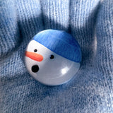 Picky snowman  half-circle phone grip (half-circle)