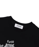 ファーエバーフレンドクロップ T シャツ ブラック
