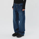 Wave Pocket Wide Denim