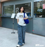 UFCペイズリーリラックスフィットTシャツ