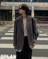 ペインティングブレザー (2 color)