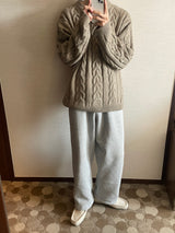 Landis twist knit