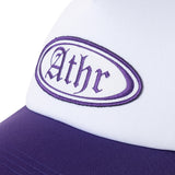 ATHRトラッカーキャップ/PURPLE ATHR TRUCKER CAP