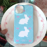 ラブリーバニーケース / lovely bunny  case (blue)
