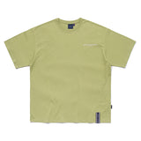 SLOGAN LIST LOGO TEE_LIGHT KHAKI (6687452823670)
