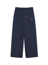 ワンタックワイドスウェットパンツ NAVY