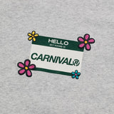 タグTシャツ/CARNIVAL X GREEN LABEL - TAG T-SHIRT GREY