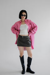 コルセットクラックスカート / Corset Crack Skirt (2color)