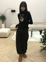 カリアワイドコーデュロイパンツ（XLサイズ）