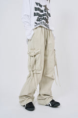 Dilys pigment string cargo pants