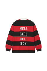 01ヘルボーイラグビーシャツ / 0 1 hell boy rugby shirt (4579918774390)