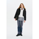 CHERRY SHORT DOWN JUMPER [BLACK]