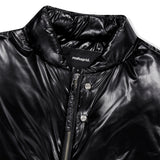 GLOSSY SHORT DOWN PUFFER