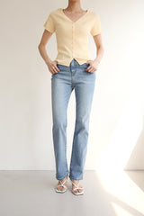 プランBジーンズ / PLAN B JEANS / STRAIGHT DENIM PANTS