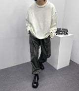 カーゴストリングパンツ/BL Cargo String Pants (2 colors)